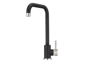 ST-4033, ЧЕРНЫЙ Смеситель для кухни, GRANULA STANDART ST-4033, ЧЁРНЫЙ