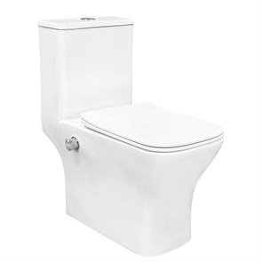 {{photo.Alt || photo.Description || 'Унитаз моноблок с функцией биде Azario Лоди 350х665х750 напольный, безободковый, горизонтальный слив, сиденье дюропласт микролифт (AZ-8617B)'}}