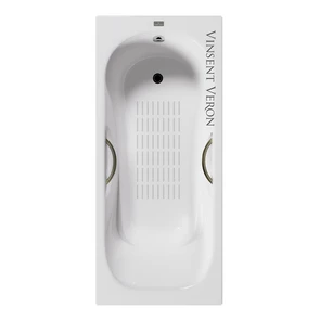 {{photo.Alt || photo.Description || 'Чугунная ванна Aura 170x75x42 с дугообразными бронзовыми ручками и антискользящим покрытием'}}