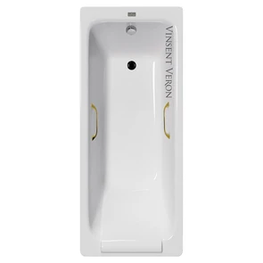 {{photo.Alt || photo.Description || 'Чугунная ванна Italon 170x70x45 с квадратными золотыми ручками'}}