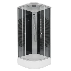 {{photo.Alt || photo.Description || 'Душевая кабина Niagara Eco NG-3504-14BLACK (90х90х215) средний поддон(26см),стекло мозаика,4 места'}}