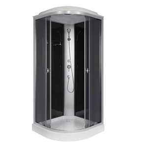 {{photo.Alt || photo.Description || 'Душевая кабина Niagara Eco E80/13/TN (80х80х215) низкий поддон(13см),стекло тонированное,3 места'}}