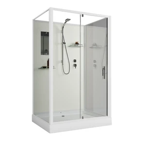 {{photo.Alt || photo.Description || 'Душевая кабина Niagara Standart ST120/90/15Q/BK (120х90х200) прямоугольник,поддон 15см,распашная,проф.белый,без крыши,3 места'}}