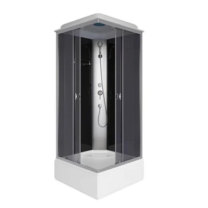 {{photo.Alt || photo.Description || 'Душевая кабина Niagara Eco E90/26Q/TN (90х90х215) средний поддон(26см),стекло тонированное,4 места'}}