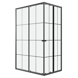{{photo.Alt || photo.Description || 'Душевое ограждение Niagara Eco NG-1012-14QKL (120х80х190) прямоугольник,черный,раздвижное,стекло клетка,1 место'}}