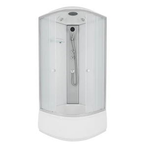 {{photo.Alt || photo.Description || 'Душевая кабина Niagara Eco E100/40/MT (100х100х215) высокий поддон(40см),стекло матовое,4 места'}}