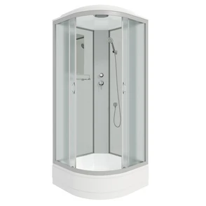 {{photo.Alt || photo.Description || 'Душевая кабина Niagara Classic NG-3302-14 (100х100х215) средний поддон(26см),стекло матовое,4 места'}}