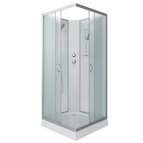{{photo.Alt || photo.Description || 'Душевая кабина Niagara Classic NG-1101-14BK (90х90х200) низкий поддон(13см),стекло матовое,3 места с полкой'}}