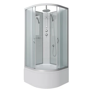 {{photo.Alt || photo.Description || 'Душевая кабина Niagara Classic NG-2308-14BKT (90х90х210) высокий поддон(40см),стекло матовое,4 места'}}