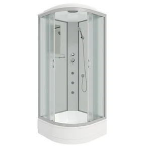 {{photo.Alt || photo.Description || 'Душевая кабина Niagara Classic NG-3302-14G (100х100х215) средний поддон(26см),стекло матовое,4 места'}}