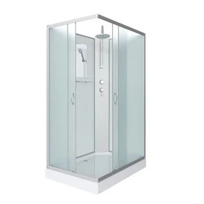 {{photo.Alt || photo.Description || 'Душевая кабина Niagara Classic NG-43185-14QBKT (110х80х210) низкий поддон(13см),стекло матовое,3 места'}}