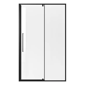 {{photo.Alt || photo.Description || 'Дверь в нишу Niagara Nova NG-85-12AB (120х195) черный матовый,стекло прозрачное,дверь распашная,1 место'}}