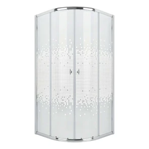 {{photo.Alt || photo.Description || 'Душевое ограждение Niagara Eco NG-1001-14 (90х90х190) четверть круга,раздвижное,хром,стекло мозаика,1 место'}}
