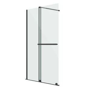 {{photo.Alt || photo.Description || 'Душевая перегородка Niagara Nova NG-671-12BLACK (120х200) черный матовый,раздвижная,стекло прозрачное,1 место'}}