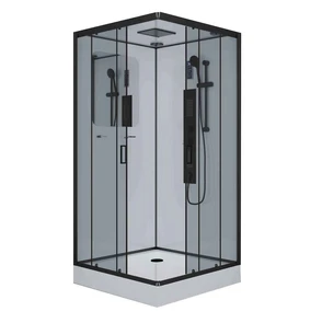 {{photo.Alt || photo.Description || 'Душевая кабина Niagara Premium NG-6902-01GQ BLACK (100х100х210) низкий поддон(16 см),черный,стекло тонированное,4 места'}}