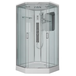 {{photo.Alt || photo.Description || 'Душевая кабина Niagara Premium NG-6002-01GD (100х100х220) низкий поддон(16 см),стекло прозрачное,4 места'}}