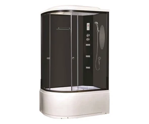 {{photo.Alt || photo.Description || 'Душевая кабина Niagara Ultra NG-214-01RN (120х80х220) высокий поддон(48см),черный,стекло тонированное,4 места'}}