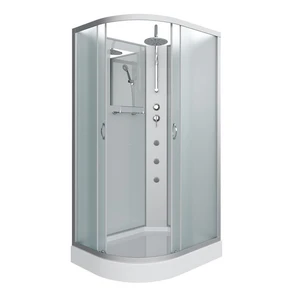 {{photo.Alt || photo.Description || 'Душевая кабина Niagara Classic NG-3312-14RBKTG (120х80х210) низкий поддон(13см),стекло матовое,3 места'}}