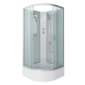 {{photo.Alt || photo.Description || 'Душевая кабина Niagara Classic NG-3302-14BK (100х100х200) средний поддон(26см),стекло матовое,4 места'}}