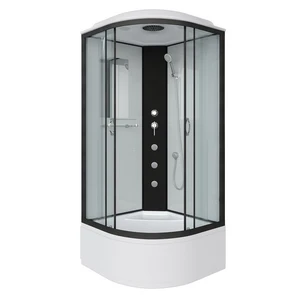 {{photo.Alt || photo.Description || 'Душевая кабина Niagara Classic NG-6708-14G (90х90х215) высокий поддон(40см),черный,стекло прозрачное,4 места'}}