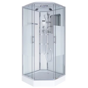 {{photo.Alt || photo.Description || 'Душевая кабина Niagara Ultra NG-306-01 (90х90х220) низкий поддон(16см),стекло матовое,4 места'}}