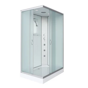 {{photo.Alt || photo.Description || 'Душевая кабина Niagara Classic NG-43085-14QG (100х80х215) низкий поддон(13см),стекло матовое,3 места'}}