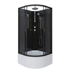{{photo.Alt || photo.Description || 'Душевая кабина Niagara Classic NG-6508-14BKT (90х90х210) высокий поддон(40см),черный,стекло тонированное,4 места'}}