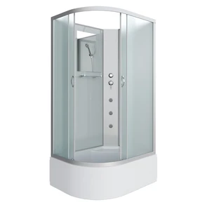 {{photo.Alt || photo.Description || 'Душевая кабина Niagara Classic NG-2310-14RBKG (120х80х200) высокий поддон(40см),стекло матовое,4 места'}}