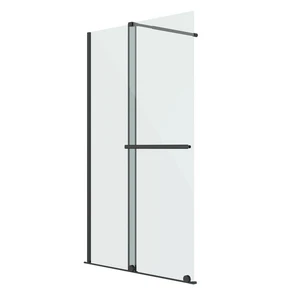 {{photo.Alt || photo.Description || 'Душевая перегородка Niagara Nova NG-671-10BLACK (100х200) черный матовый,раздвижная,стекло прозрачное,1 место'}}