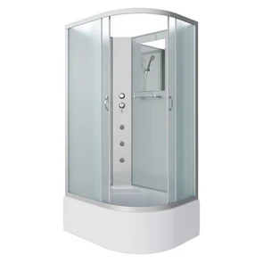 {{photo.Alt || photo.Description || 'Душевая кабина Niagara Classic NG-2310-14LBKG (120х80х200) высокий поддон(40см),стекло матовое,4 места'}}