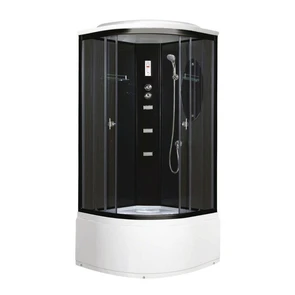 {{photo.Alt || photo.Description || 'Душевая кабина Niagara Ultra NG-212-01N (100х100х220) высокий поддон(48см),черный,стекло тонированное,4 места'}}
