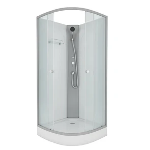 {{photo.Alt || photo.Description || 'Душевая кабина Niagara Eco E90/13/MT/BK (90х90х200) низкий поддон(13см),стекло матовое,3 места'}}