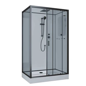 {{photo.Alt || photo.Description || 'Душевая кабина Niagara Premium NG-6912-01QR BLACK (120х80х210) низкий поддон(16 см),черный,стекло тонированное,4 места'}}