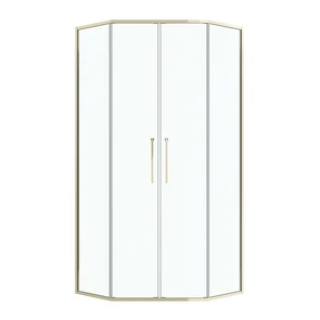 {{photo.Alt || photo.Description || 'Душевое ограждение Niagara Nova NG-6438-100SG (100х100х195) трапеция,золото сатин,двери раздвижные,стекло прозрачное,1 место'}}