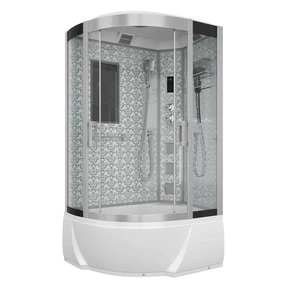 {{photo.Alt || photo.Description || 'Душевая кабина Niagara Luxe NG-7712WR (80x120х215) высокий поддон(38см),дверь раздвижная,стенки серебро,4 места'}}