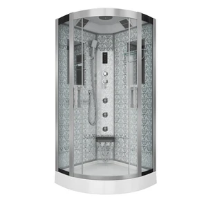 {{photo.Alt || photo.Description || 'Душевая кабина Niagara Luxe NG-7715W (90x90х215) низкий поддон(15см),дверь раздвижная,стенки серебро,4 места'}}