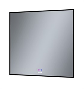 {{photo.Alt || photo.Description || 'Зеркало PRAGMA-норма BLACK (800*800*45) LED с сенсорным выключателем и подогревом'}}