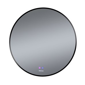{{photo.Alt || photo.Description || 'Зеркало COSMO-норма BLACK (800*800*45) LED с сенсорным выключателем и подогревом'}}