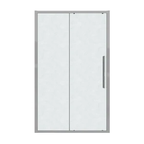 {{photo.Alt || photo.Description || 'Дверь в нишу Grossman Cosmo 100.K33.02.100.10.02 (100х195) раздвижная(левая),хром,стекло шиншилла,1 место'}}