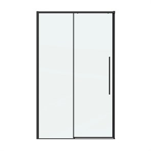 {{photo.Alt || photo.Description || 'Дверь в нишу Grossman Galaxy 100.K33.01.110.21.00 (110х195) черный матовый,стекло прозрачное,раздвижная, 1 место'}}