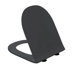 {{photo.Alt || photo.Description || 'Сиденье для унитаза Grossman 4455BMS (тонкое, с крепежом) черное матовое,1 место'}}