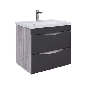 {{photo.Alt || photo.Description || 'Тумба подвесная "ТАЛИС-60 см" с 2-я ящ.(ум.Classika-60) бетон пайн/серая'}}