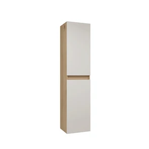 {{photo.Alt || photo.Description || 'Пенал подвесной Watersense Belinda 35х150 универсальный цвет дуб эврика/белый матовый'}}