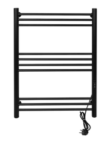 {{photo.Alt || photo.Description || 'Полотенцесушитель электрический с диммером Watersense Lalina 10п 500х800 черный матовый'}}