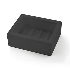 3SC BeMood Black мыльница настольная 100хh35х80 мм, цвет черный BEMN01A