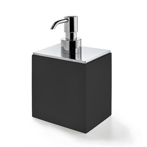 3SC BeMood Black дозатор настольный 100хh165х80 мм, цвет черный/хром BEMN01DASL