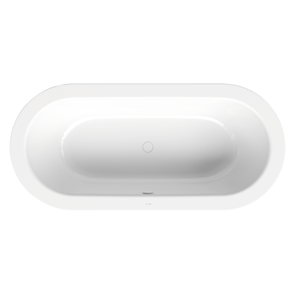 Bette Starlet Oval ванна 1650х750х420 мм, овальная, Glasur Plus, в комплекте звукопоглощающие пластины, сталь, цвет белый 2720-000 PLUS
