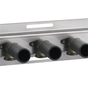 Gessi HI-FI термостат с полочкой, до 5 функций одновременно, 1/2" соединение, скрытая часть, цвет хром 63027.031