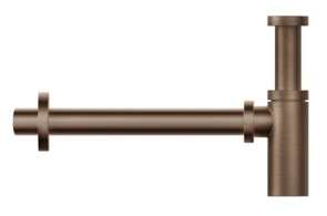 Gessi сифон округлый, цвет Copper Brushed PVD 01377.708