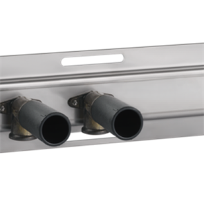 Gessi HI-FI термостат с полочкой, до 4 функций одновременно, 1/2" соединение, скрытая часть, цвет хром 63025.031